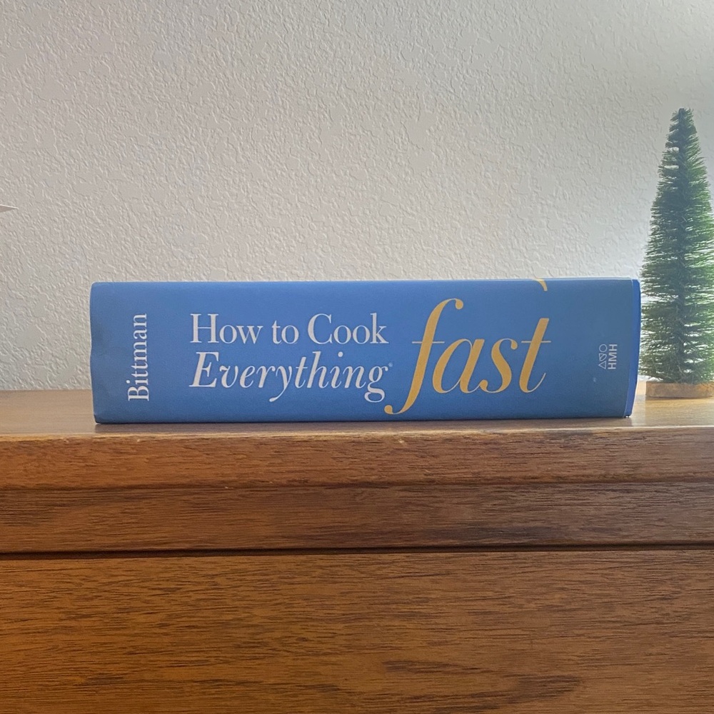 Bitman Blue 'How to Cook Everything Fast' Cookbook